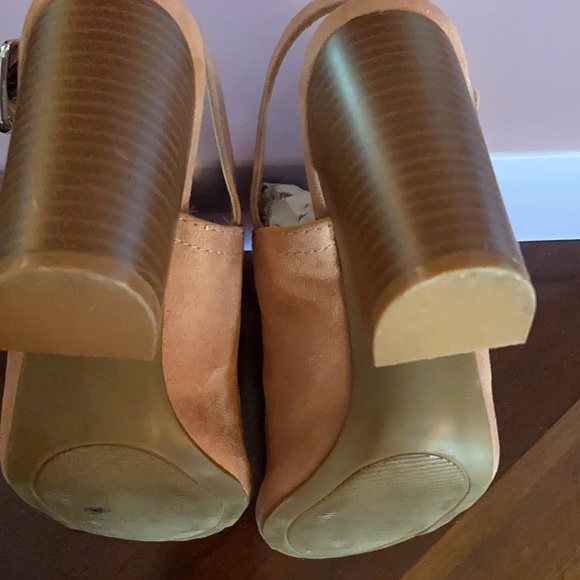 Madden Girl women’s open toe sling back with chunky heel - Picture 5 of 6